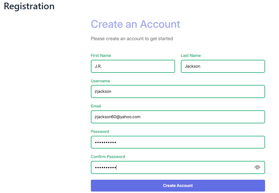Registration
